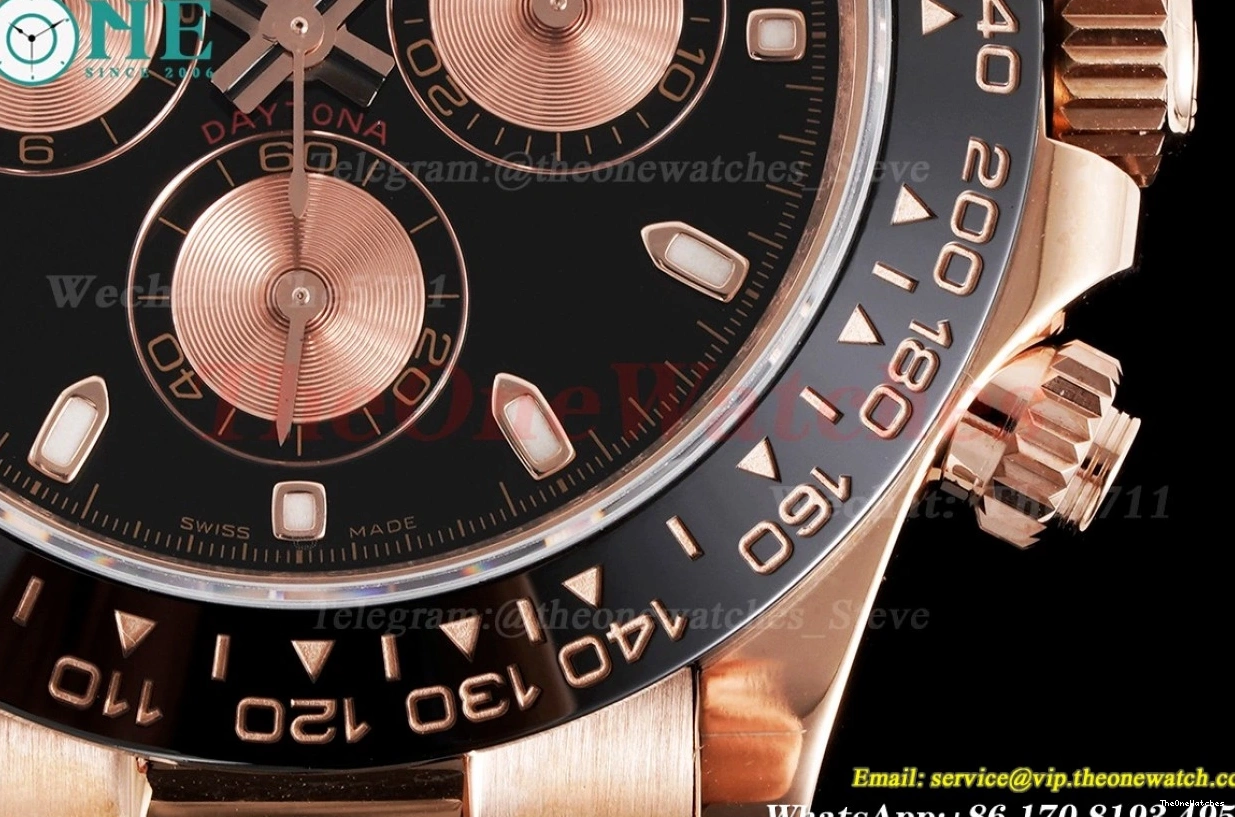 116515 Black RG KING Stk RU SA4130 40mm Daytona 0408